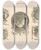 Triptych art skateboard deck of Albert Ilg Allegorien Und Embleme Vol Ii Pl046 by Albert Ilg (1847-1896)