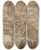 Triptych art skateboard deck of Jan Lievens A Haywain Under Trees With Farm Buildings To The Right And Beyond At Left by Jan Lievens (1607-1674)