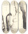 Triptych art skateboard deck of Frans Schwartz Prveplade Med To Studier Efter Ngen Mandlig Og Kvindelig Model I Halvfigur by Frans Schwartz (1850-1917)