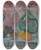 Triptych art skateboard deck of Jzef Pankiewicz Still Life With A Knife by Jozef Pankiewicz (1866-1940)