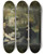 Triptych art skateboard deck of Douard Manet Luncheon On The Grass by douard Manet (1832-1883)