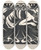 Triptych art skateboard deck of Johannes Frederik Engelbert Ten Klooster Sembah by Johannes Frederik Engelbert Ten Klooster (1873-1940)
