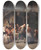 Triptych art skateboard deck of Charles Venneman Passing The Candle_2 by Charles Venneman (1802-1875)