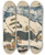Triptych art skateboard deck of Zolo Palugyay Autumn by Zolo Palugyay (1898-1935)