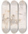 Triptych art skateboard deck of Sawrey Gilpin Studies Of Two Riders And Of Riders Heads by Sawrey Gilpin (1733-1807)