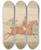 Triptych art skateboard deck of Henry Thomas Alken Going At A Rank Of Hurdles With Temper And Resolution by Henry Thomas Alken (1785-1851)
