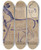 Triptych art skateboard deck of Yolande Delasser Jug_16 by Yolande Delasser (1935)
