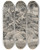 Triptych art skateboard deck of Shen Zhou The Fools Spring by Shen Zhou (1427-1509)