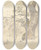 Triptych art skateboard deck of Robert Hills An Oak In Englefield Park by Robert Hills (1769-1844)
