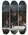 Triptych art skateboard deck of Ary Scheffer The Retreat Of Napoleons Army From Russia In1812 by Ary Scheffer (1795-1858)