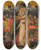 Triptych art skateboard deck of Master Of The San Bartolomeo Triptych The Betrayal Of Christ by Master Of The San Bartolomeo Triptych (14-15-)