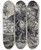 Triptych art skateboard deck of Bernard Picart Cupid And Death by Bernard Picart (1673-1733)