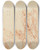 Triptych art skateboard deck of Giovanni Battista Cipriani Mythological Composition With Chronos And Harpies Recto by Giovanni Battista Cipriani (1727-1785)