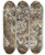Triptych art skateboard deck of Christoph Murer False Friendship The Fox And The Hens by Christoph Murer (1558-1614)