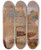 Triptych art skateboard deck of Jan Cigliski Samarkand Bibikhanym Tomb Of Tamerlanes Wife From The Journey To Turkestan by Jan Ciaglinski (1858-1913)