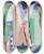 Triptych art skateboard deck of Georges Valmier Les Acrobates Au Cirque by Georges Valmier (1885-1937)
