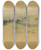 Triptych art skateboard deck of John Henry Twachtman Landscape_1 by John Henry Twachtman (1853-1902)