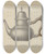 Triptych art skateboard deck of Charles Cullen Pewter Teapot_3 by Charles Cullen (20-)