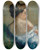 Triptych art skateboard deck of Isidre Nonell Figure Crouching by Isidre Nonell (1872-1911)