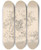 Triptych art skateboard deck of Eduard Von Steinle Mother And Child Praying At A Roadside Shrine by Eduard Von Steinle (1810-1886)