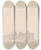 Triptych art skateboard deck of James Moore Linlithgow Palace West Lothian Scotland_1 by James Moore (1762-1799)