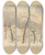 Triptych art skateboard deck of Lon Spilliaert Sites Brabanons 8 by Leon Spilliaert (1881-1946)