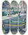 Triptych art skateboard deck of Samuel John Peploe The Harbour Cassis by Samuel John Peploe (1871-1935)