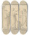 Triptych art skateboard deck of Jeanhippolyte Flandrin Melchizedek Presenting Abraham With Bread And Wine by Hippolyte Flandrin (1809-1864)