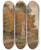 Triptych art skateboard deck of Thomas Leitner A Wayside Shrine At The Edge Of The Forest by Thomas Leitner (1876-1948)