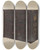 Triptych art skateboard deck of Martin Partyka Painted Chest Of Drawers by Martin Partyka