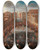 Triptych art skateboard deck of Joseph Heintz The Younger The Battaglia Dei Pugni On The Bridge Of San Barnaba Venice by Joseph Heintz the Younger (1600-1678)