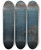 Triptych art skateboard deck of Otto Sinding The Outermost Skerries by Otto Sinding (1842-1909)