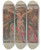 Triptych art skateboard deck of William Herbert Station Of The Cross No 12 Jesus Dies Upon The Cross by William Herbert