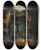 Triptych art skateboard deck of Beniamino De Francesco Ferdinand Ii Of Sicily In The Catacombs Of San Gennaro by Beniamino De Francesco (1815-1869)