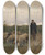 Triptych art skateboard deck of Anton Mauve Shepherd And Sheep by Anton Mauve (1838-1888)