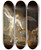 Triptych art skateboard deck of Jacob Willemsz De Wet The Liberation Of Saint Peter by Jacob Willemsz. de Wet (1610-1671)