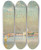 Triptych art skateboard deck of Emile Claus Vue De Murano Venise by Emile Claus (1849-1924)