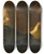 Triptych art skateboard deck of Eugne Carriere La Nouvelle Montrebracelet by Eugene Carriere (1849-1906)