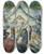 Triptych art skateboard deck of Paul Czanne The Eternal Feminine by Paul Cezanne (1839-1906)