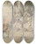 Triptych art skateboard deck of Adolph Tidemand Olav Den Hellige Og De Fangne Smkonger by Adolph Tidemand (1814-1876)