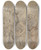 Triptych art skateboard deck of Peter Paul Rubens Part Of The Crowd At The Ecce Homo by Peter Paul Rubens (1577-1640)