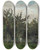 Triptych art skateboard deck of Charles Franois Daubigny Un Verger by Charles Francois Daubigny (1817-1878)
