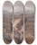 Triptych art skateboard deck of Zolo Palugyay Autumn Work Potato Digging by Zolo Palugyay (1898-1935)