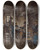 Triptych art skateboard deck of Lon Augustin Lhermitte La Bndicit Au Chaussin Prs De Vichy The Blessing At Chaussin Near Vichy by Lon Augustin Lhermitte (1844-1925)