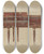 Triptych art skateboard deck of Lawrence Phillips Piano Forte by Lawrence Phillips
