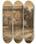Triptych art skateboard deck of Nils Kreuger Landscape_2 by Nils Kreuger (1858-1930)