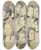 Triptych art skateboard deck of Carl Hoff Stammgste Im Goldenen Pfau 24 Kpfe Unten In Der Mitte Der Knstler Selbst by Carl Hoff (1807-1862)