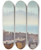 Triptych art skateboard deck of Albert Marquet Les Toits Douchy Et Le Lman by Albert Marquet (1875-1947)