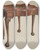 Triptych art skateboard deck of M Rosenshieldvonpaulin Gaming Table_1 by M. Rosenshield-von-Paulin