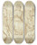 Triptych art skateboard deck of Filippo Lauri Fem Allegoriske Kvindefigurer Th Klogskab Og Retfrdighed by Filippo Lauri (1623-1694)